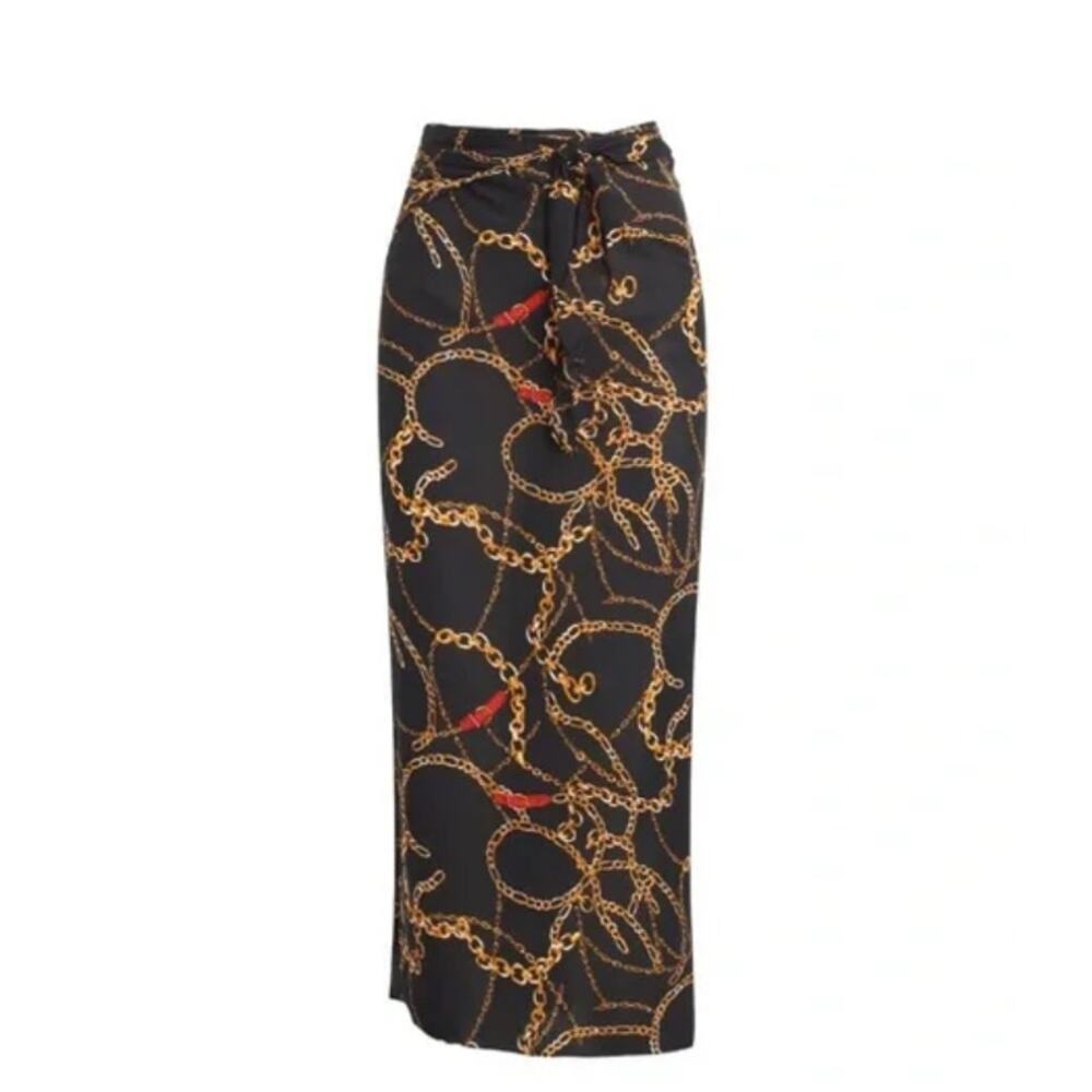 $148 Walter Baker Paradise Sarong Ibiza Chain O/S NWT - Picture 2 of 5
